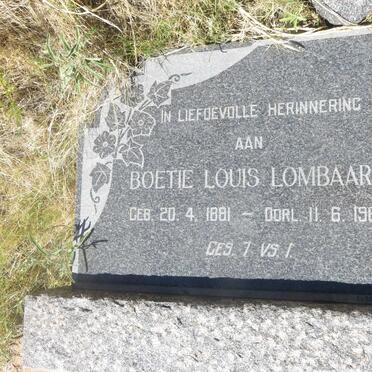 LOMBAARD Louis 1881-1965