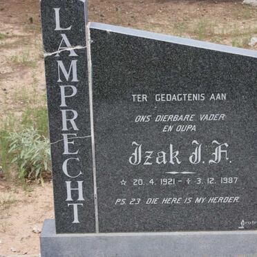 LAMPRECHT Izak J.F. 1921-1987