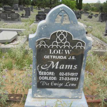 LOUW Getruida J.S. 1917-1997