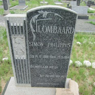 LOMBAARD Simon Philippus 1888-1964