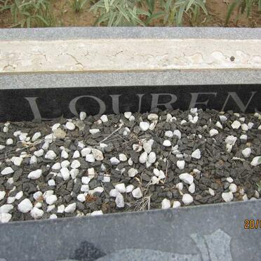 LOURENS Dirk C.J. 1888-1974 &amp; Susara F. 1907-1979