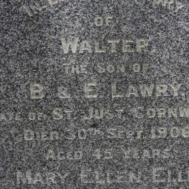 LAWRY Walter -1906