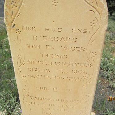 NIENABER Thomas Arnoldus 1864-1926