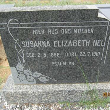 NEL Susanna Elizabeth 1892-1961