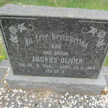 OLIVIER Andries 1906-1944
