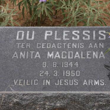 PLESSIS Anita Magdalena, du 1944-1950