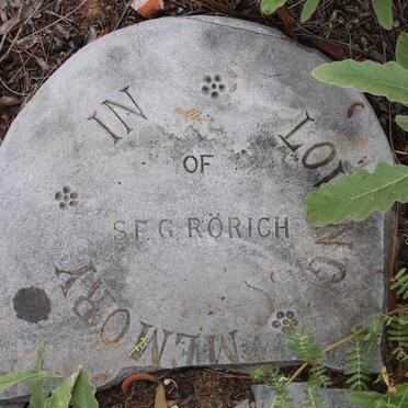 RÖRICH S.F.G.