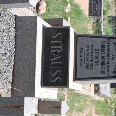STRAUSS Thomas Arnoldus 1925-1947