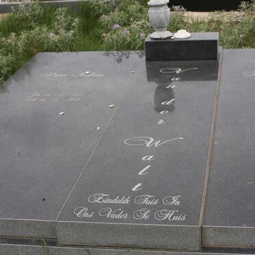 WALT Pieter Willem, van der 1924-2003 &amp; Johanna Jacomina 1928-