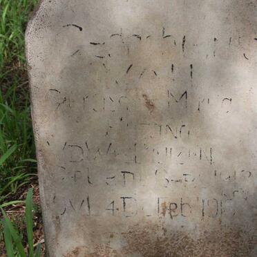 WESTHUIZEN M.S., van der 191?-1916