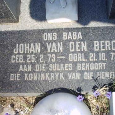BERG Johan, van den 1973-1973