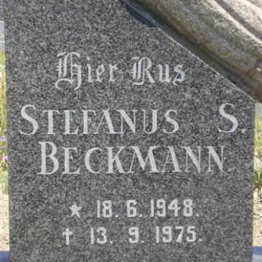 BECKMANN Stefanus S. 1948-1975