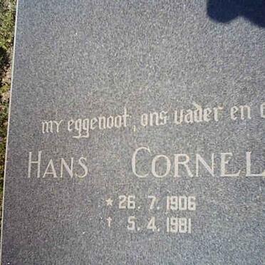 BODEMER Hans Cornelius 1906-1981