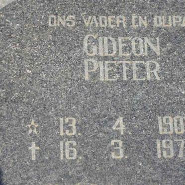 CERONIO Gideon Pieter 1905-1977