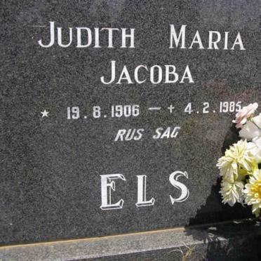 ELS Judith Maria 1906-1985