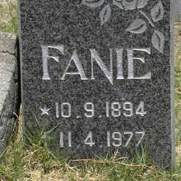 FICK Fanie 1894-1977