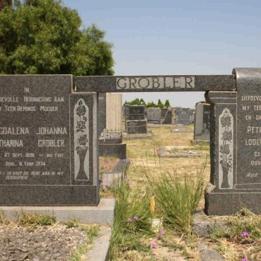 GROBLER Petrus Johannes Lodewicus 1887-1950 &amp; Magdalena Johanna Catharina DU TOIT 1896-1974 