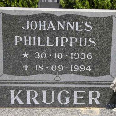 KRUGER Johannes Phillippus 1936-1994