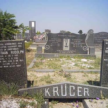 KRUGER Christiaan Rudolph 1901-1982 &amp; Hendrina Adriana 1915- 