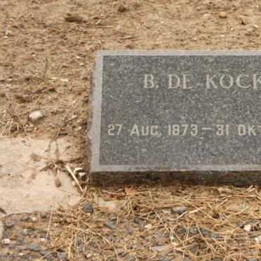KOCK B., de 1873-1955