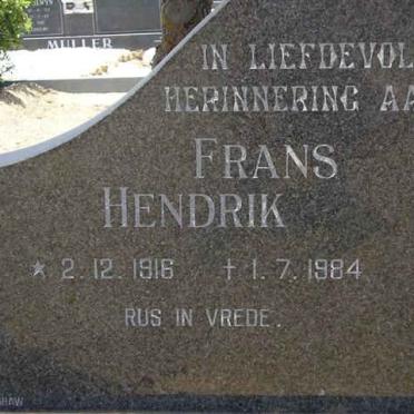 KALP Frans Hendrik 1916-1984 &amp; Elizabeth Margaretha 1924-2000