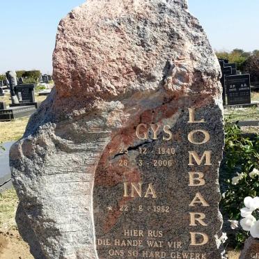 LOMBARD Gys 1940-2006 &amp; Ina 1952-