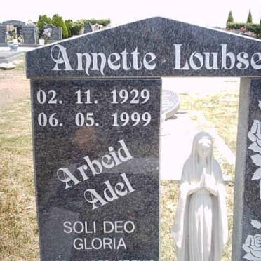 LOUBSER Annette 1929-1999