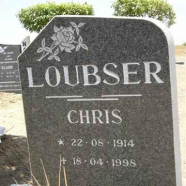 LOUBSER Chris 1914-1998