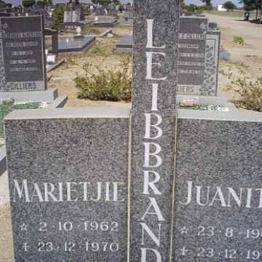 LEIBRANDT Marietjie 1962-1970 &amp; Juanita 1963-1970
