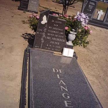 LANGE Carl Frederick Pieter, de 1929-1992
