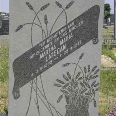 LATEGAN Martha Maria 1909-1977