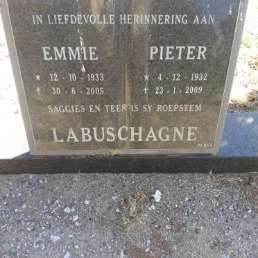LABUSCHAGNE Pieter 1932-2009 &amp; Emmie 1933-2005