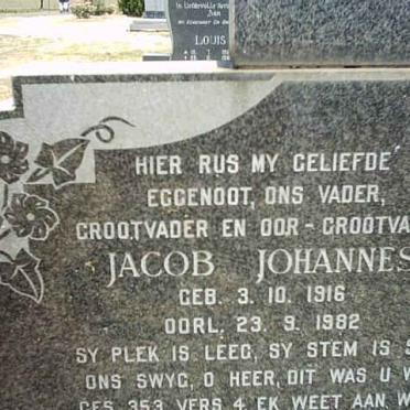 LINDE Jacob Johannes, van der 1916-1982