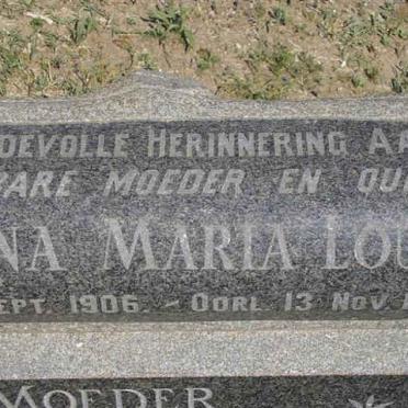 MARX Anna Maria Louisa 1906-1974