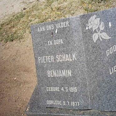 MERWE Pieter Schalk Benjamin, van der 1915-1977