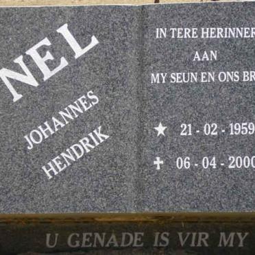 NEL Johannes Hendrik 1959-2000