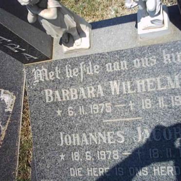 NEL Johannes Jacobus 1978-1982 :: NEL Barbara Wilhelmina 1975-1982