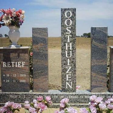 OOSTHUIZEN Retief 1919-2001 &amp; Corrie 1923-