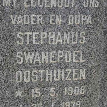 OOSTHUIZEN Stephanus Swanepoel 1908-1979