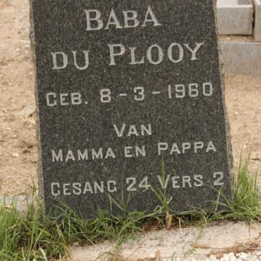 PLOOY Baba, du 1960-1960