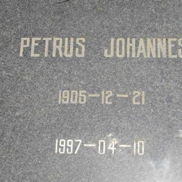 RENSBURG Petrus Johannes, Jansen van 1905-1997 &amp; Chrissie 1911-1984