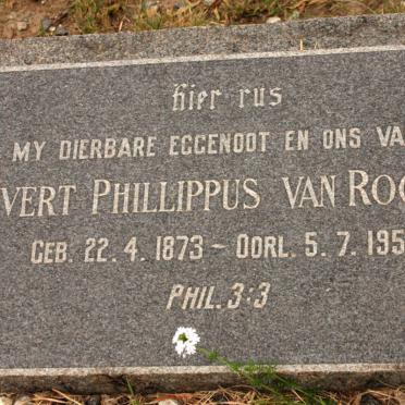ROOYEN Evert Phillippus, van 1873-1954