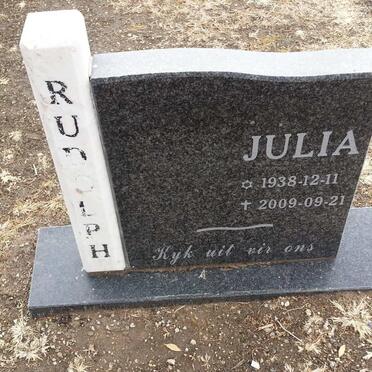 RUDOLPH Julia 1938-2009