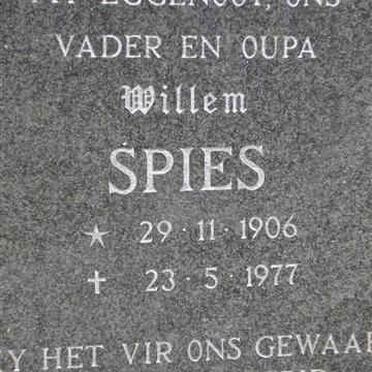 SPIES Willem 1906-1977