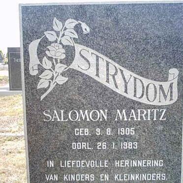 STRYDOM Salomon Maritz 1905-1983