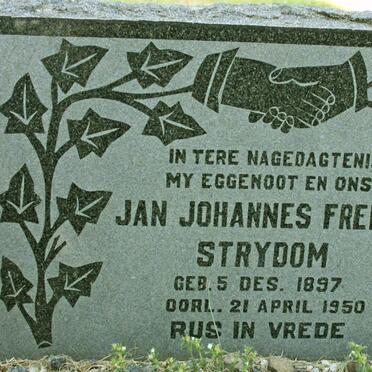 STRYDOM Jan Johannes Frederik 1897-1950