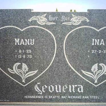 SEQUEIRA Manu 1933-1975 &amp; Ina 1935-