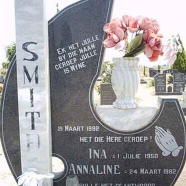 SMITH Ina 1950-1992 :: SMITH Annaline 1982-1992