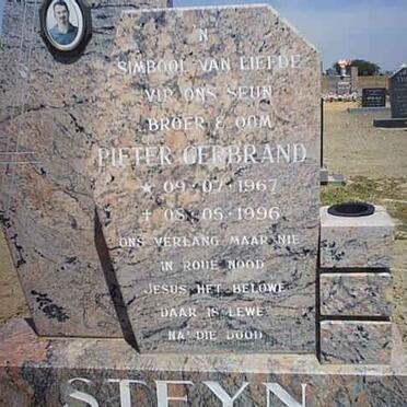 STEYN Pieter Gerbrand 1967-1996