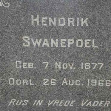 SWANEPOEL Hendrik 1877-1966